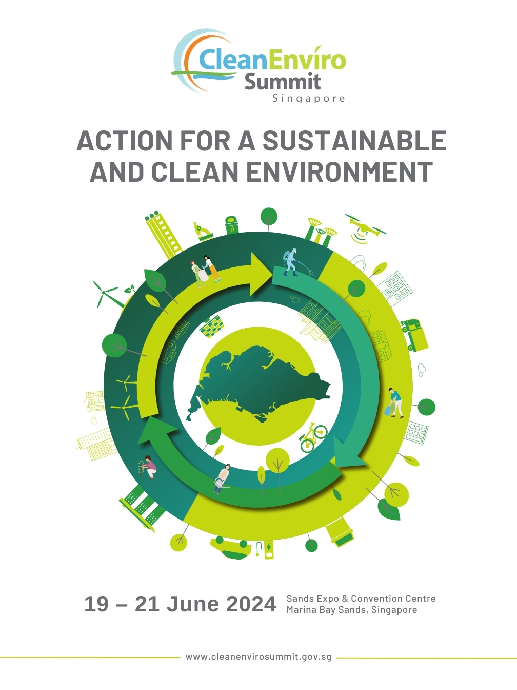 Brochure for CleanEnviro Summit Singapore 2024